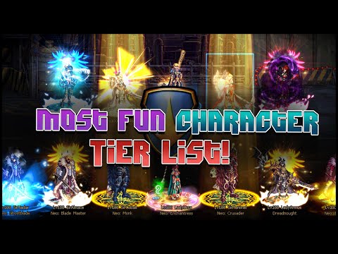 AegisRick's "Most Fun" Character Tier List! COMPLETE ROSTER REVIEW!