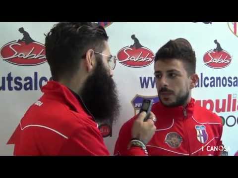 Interviste Apulia Food Canosa - Virtus Noicattaro: Calcio a5 Serie B Girone F stagione 2015/16