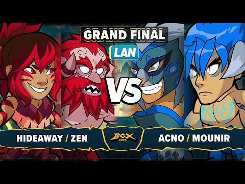Hideaway & Zen vs Acno & Mounir - Grand Final - Brawlhalla World Championship 2025 - LAN 2v2