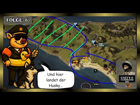 Hier landet der Husky... | Let's Play Unity of Command 2 – Sieg im Westen F. 06