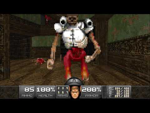 Doom 2: Back To Saturn X Episode 2 - Map 25: The Blooded Library (UV-Max)