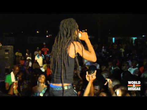 Jah Cure Live @ Romeo Bravo Stadion - Moengo, Suriname (1/1/2013)