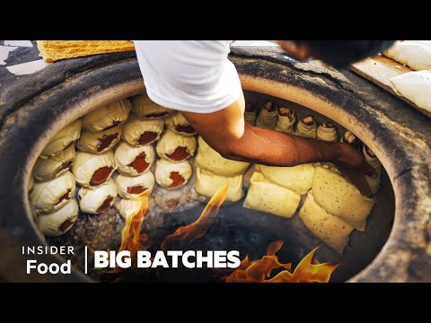 How 3,000 Legendary Samsas Are Baked Daily In Uzbekistan | Big Batches | Insider Food