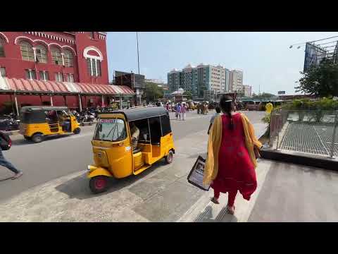 How to enter MGR central Chennai railway station!
