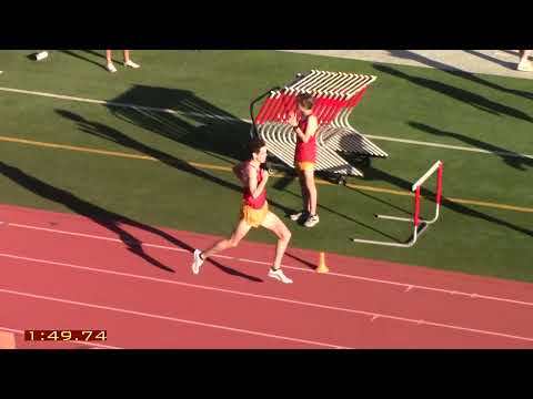 2022 Holy Spikes!  Varsity Boys 800 meters