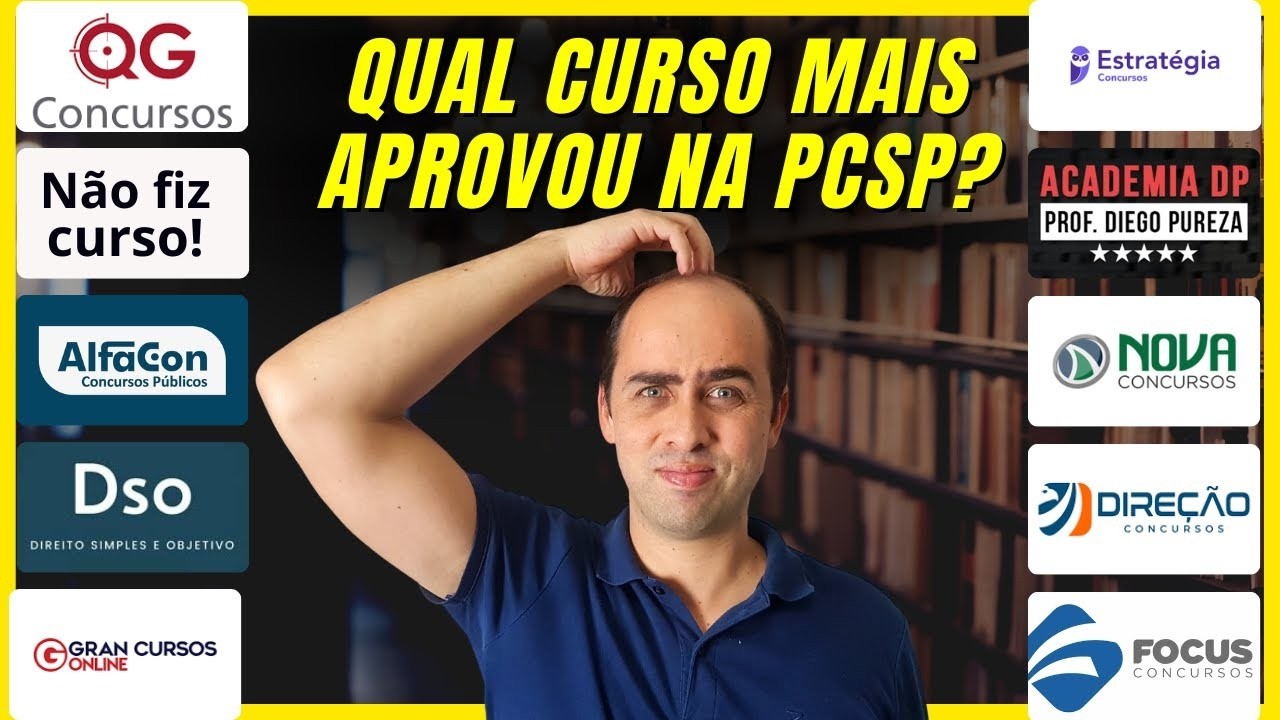 PCSP 2023: Pesquisa inédita dos cursos que mais aprovaram!