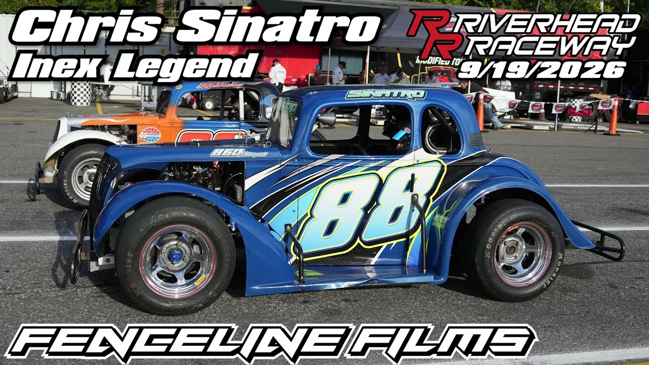 Chris Sinatro Inex Legend Riverhead Raceway