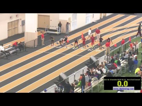 2016 Vandy HS Invite - Boys 60m Dash Final
