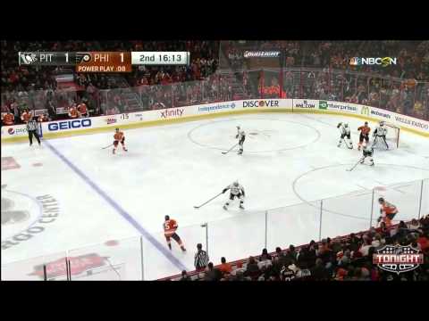 Game 48. Philadelphia Flyers vs Pittsburgh Penguins (20 january 2015)