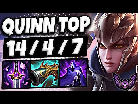 Quinn vs Lucian [ TOP ] Lol Korea Master Patch 14.5 ✅
