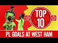 Top 10: Liverpool's best Premier League goals at West Ham | Salah, Coutinho & Fowler