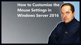 How to Customize the Mouse Settings in Windows Server 2016