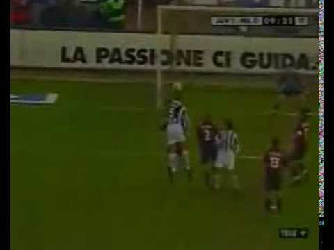 Juventus - Milan 3-0 (25.02.2001) 3a Ritorno Serie A.