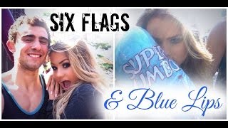Six Flags with Shane & Blue Lips | DailyPolina