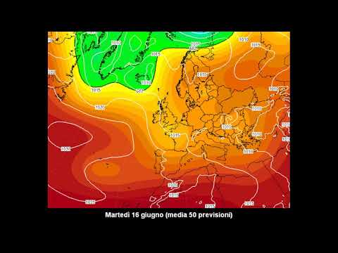 METEO fino al 15 giugno 2020 e tendenza successiva