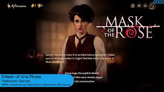 Mask of the Rose: Dating Sim Meets Detective Noir (Gameplay)