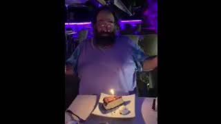 Happy Birthday Dessert at Erini (with Mikey Junior singing)
