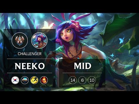 Neeko Mid vs Vayne - KR Challenger Patch 8.24