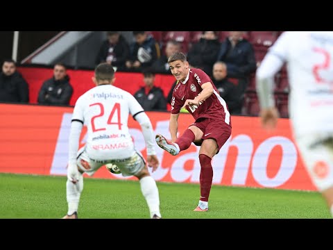 REZUMAT | CFR - Hermannstadt 2-1. Louis Munteanu a marcat primul său gol în acest campionat