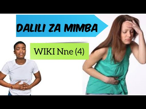 Dalili 6 Za Mimba Ya Wiki 4 ♥️: Fahamu dalili za mimba ya wiki nne
