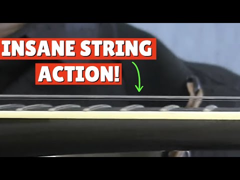 Shredding With The WORLD'S HIGHEST STRING ACTION!