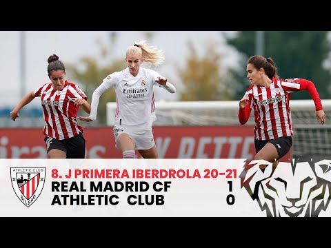 Imagen de portada del video ⚽ HIGHLIGHTS I Real Madrid CF 1-0 Athletic Club I J8 Primera Iberdrola 2020-21