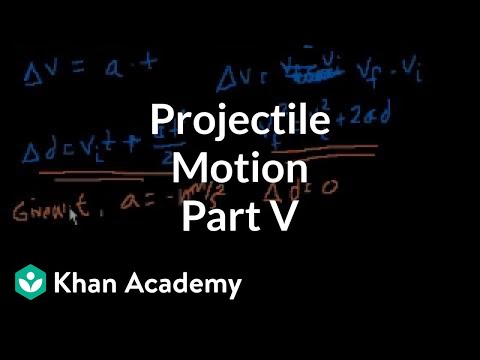 Projectile Motion Part 5