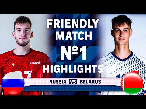 Russland vs. Weißrussland | Freundschaftsspiel Nr. 1 | Höhepunkte