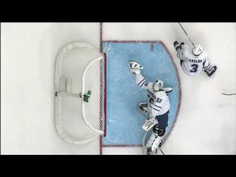 What a Save by "The Monster" Jonas Gustavsson vs Dallas Stars - October 28th 2009 (HD)
