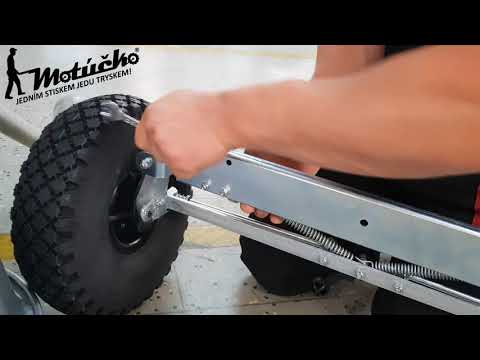 DODATKOWE TYLNE KOŁA TRIGLAV Z HAMULCEM - wideo