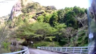 preview picture of video 'Motorcycle trip, Japan,バイクツーリングKoshidake 腰岳and Okawachiyama 大川内山, test of my fix JVC GC-XA1 Adixxion'