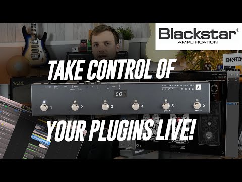 Take Control Of Your Plugins LIVE | Blackstar Live Logic MIDI Controller