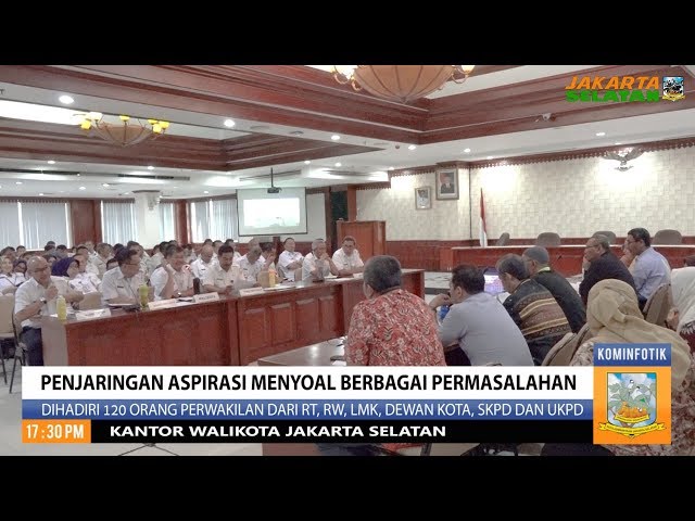 Penjaringan Aspirasi Menyoal Berbagai Permasalahan