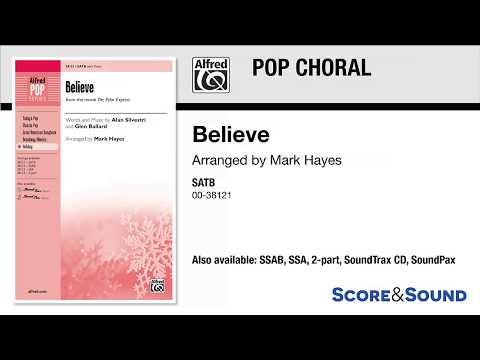 Believe (Titel aus Polarexpress Medley)