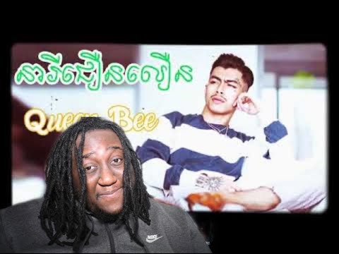 BRITISH REACTION TO VANNDA - QUEEN BEE - នារីជឿនលឿន (Lyrics Video)
