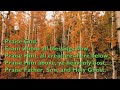 Praise God From Whom All Blessing Flow (Tune: Tallis Canon - 1v) [with lyrics for congregations]