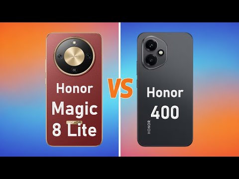 Honor Magic 8 Lite vs Honor 400