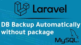 Laravel database backup automatically  | arabic