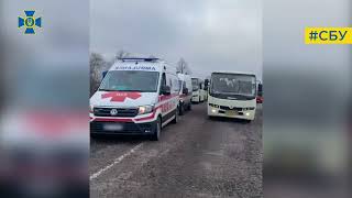 СБУ показала эксклюзивное видео большого обмена пленными