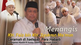 Download lagu Crying | K.H Faiz bin KH Syukron Ma'mun | Sermon Before Habib Taufiq mp3