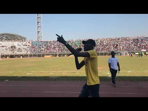 Markmuday, Drizilik & Yvonne Performance at the opening ceremony of the Sierra Leone Premier League.