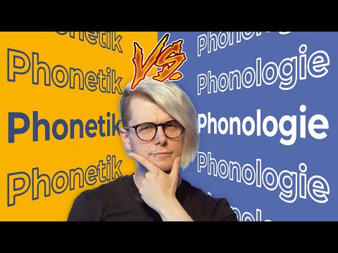 Endlich Phonetik und Phonologie unterscheiden