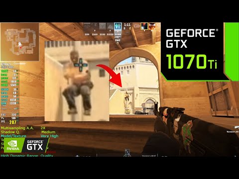 Counter Strike 2 | GTX 1070 Ti | From optimal to minimal settings | 1080p benchmark 🔥