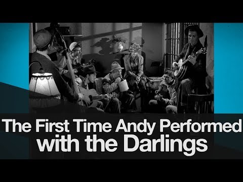 The First Time Andy Griffith Performs with the Darlings