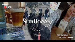 Être Freelance et partir travailler à Toulouse | Studio vlog 200