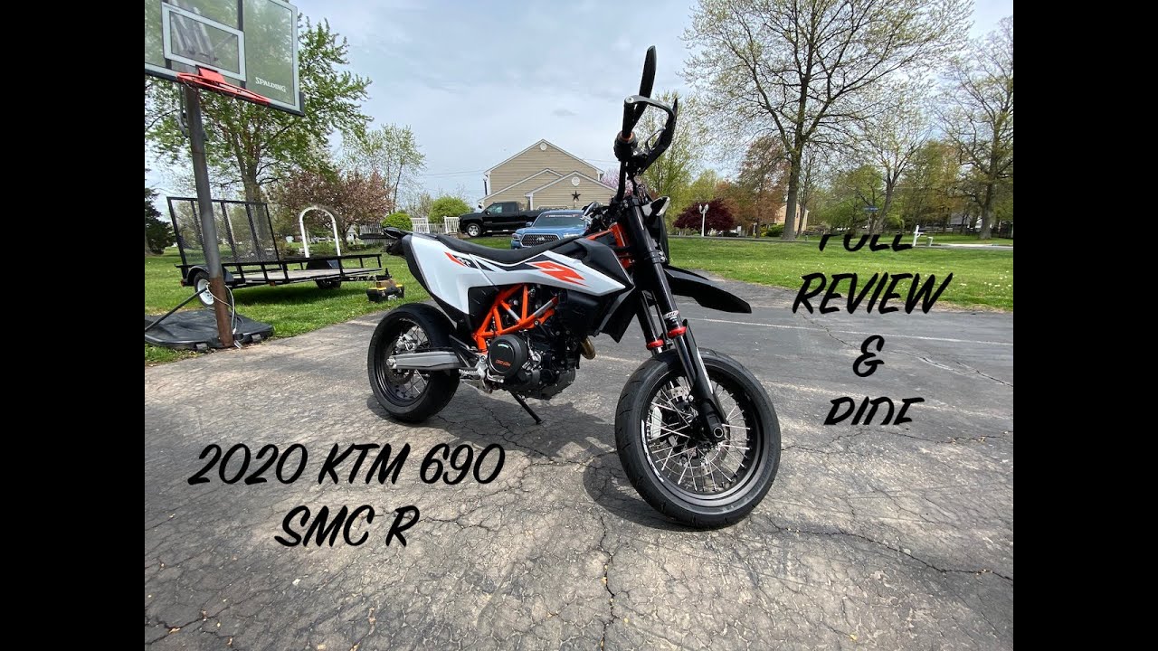 2020 KTM 690 SMC R FULL REVIEW|FIRST RIDE U.S VERSION WITH WHEELIES