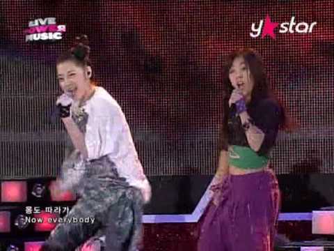 091004 LIVE POWER MUSIC f(x) LA chA TA