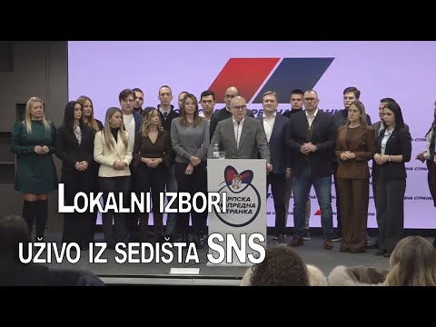 Lokalni izbori - uživo iz sedišta SNS