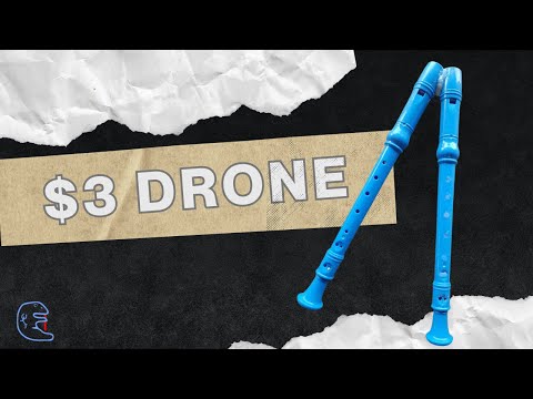 $3 Drone Flute Hack: No 3D Printer Needed!