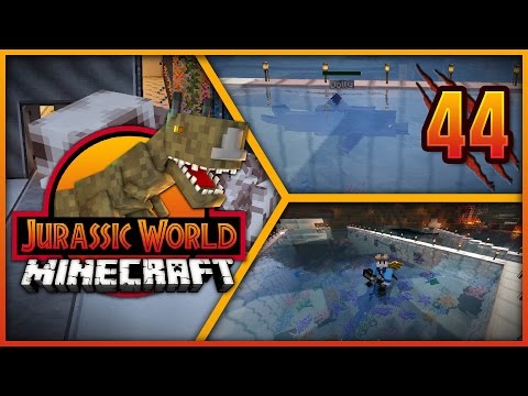 Minecraft Jurassic World - Episode 44 - DOLPHIN & GHOST!
